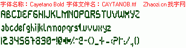 查看字体及作者详细介绍