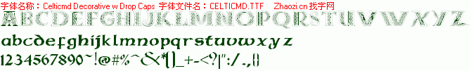 查看字体及作者详细介绍