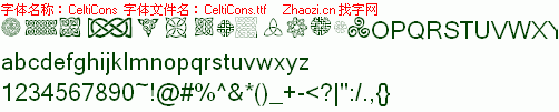 查看字体及作者详细介绍