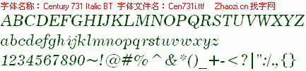 查看字体及作者详细介绍