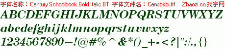 查看字体及作者详细介绍