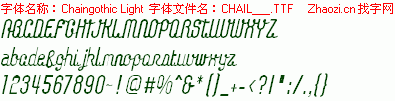 查看字体及作者详细介绍
