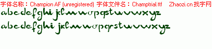 查看字体及作者详细介绍