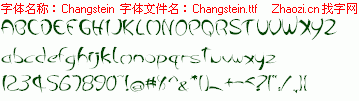 查看字体及作者详细介绍