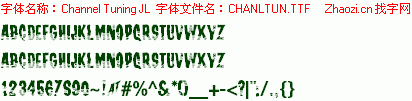 查看字体及作者详细介绍