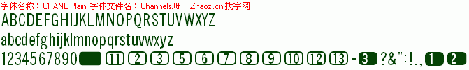 查看字体及作者详细介绍