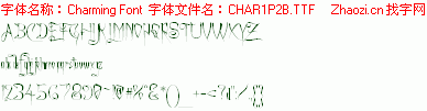 查看字体及作者详细介绍