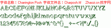 查看字体及作者详细介绍