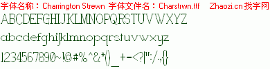 查看字体及作者详细介绍