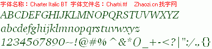 查看字体及作者详细介绍