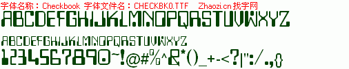 查看字体及作者详细介绍
