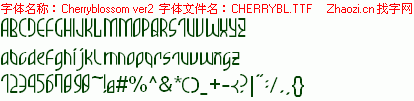 查看字体及作者详细介绍