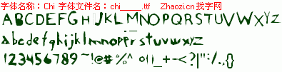 查看字体及作者详细介绍