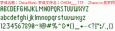 查看字体及作者详细介绍