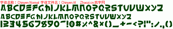 查看字体及作者详细介绍