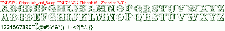 查看字体及作者详细介绍