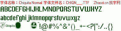 查看字体及作者详细介绍