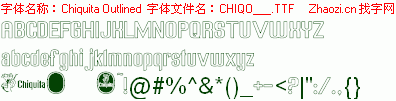 查看字体及作者详细介绍