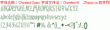 查看字体及作者详细介绍