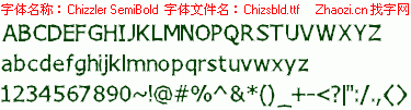 查看字体及作者详细介绍