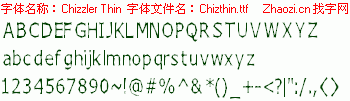 查看字体及作者详细介绍