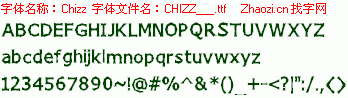 查看字体及作者详细介绍