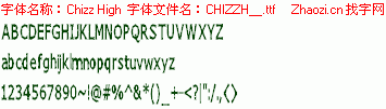 查看字体及作者详细介绍