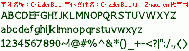 查看字体及作者详细介绍