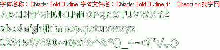 查看字体及作者详细介绍
