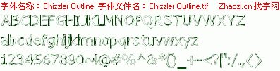 查看字体及作者详细介绍