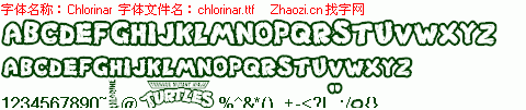 查看字体及作者详细介绍