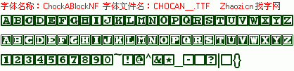 查看字体及作者详细介绍