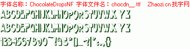 查看字体及作者详细介绍