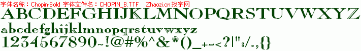 查看字体及作者详细介绍