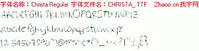 查看字体及作者详细介绍