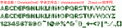 查看字体及作者详细介绍
