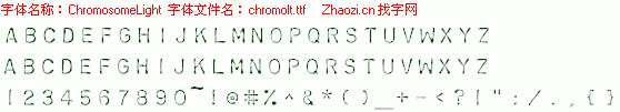 查看字体及作者详细介绍
