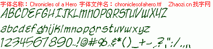查看字体及作者详细介绍