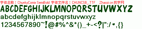 查看字体及作者详细介绍
