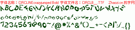 查看字体及作者详细介绍