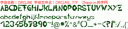 查看字体及作者详细介绍