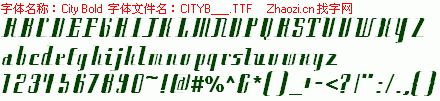 查看字体及作者详细介绍