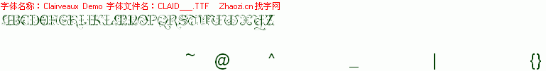 查看字体及作者详细介绍