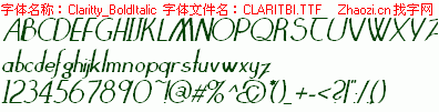 查看字体及作者详细介绍