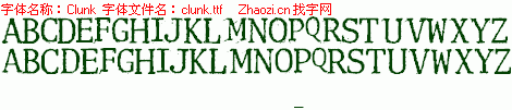 查看字体及作者详细介绍