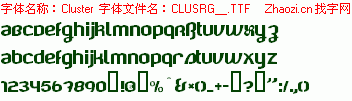 查看字体及作者详细介绍
