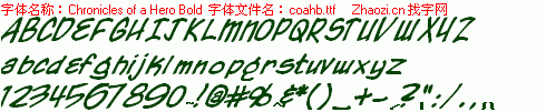 查看字体及作者详细介绍