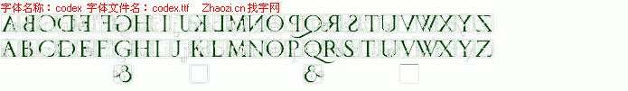 查看字体及作者详细介绍
