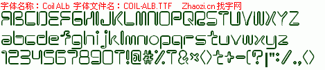 查看字体及作者详细介绍