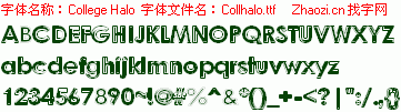 查看字体及作者详细介绍